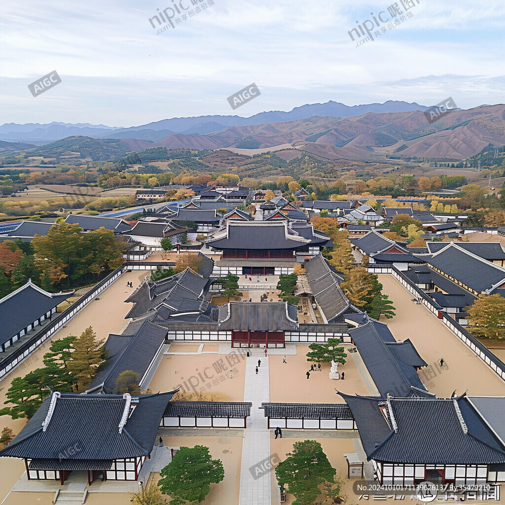 韩国宫廷建筑园林