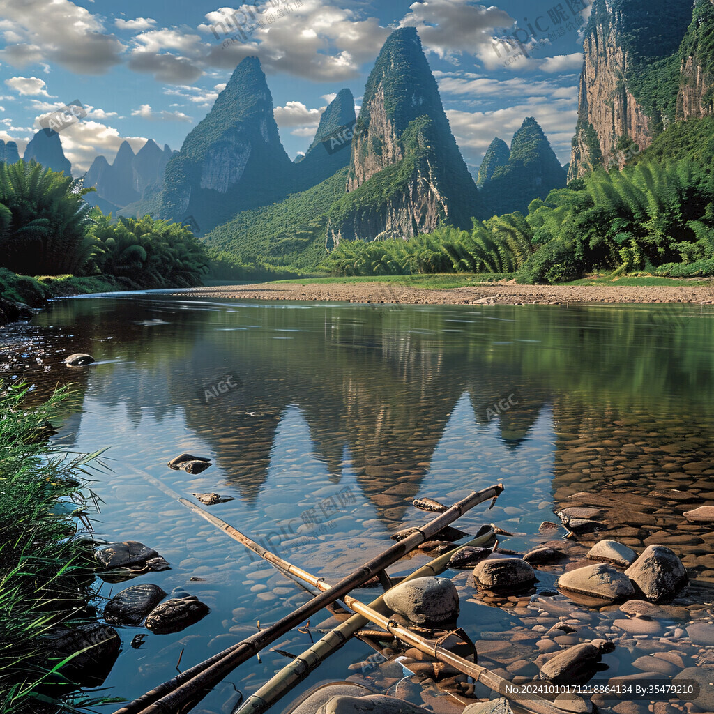 景漓江风景