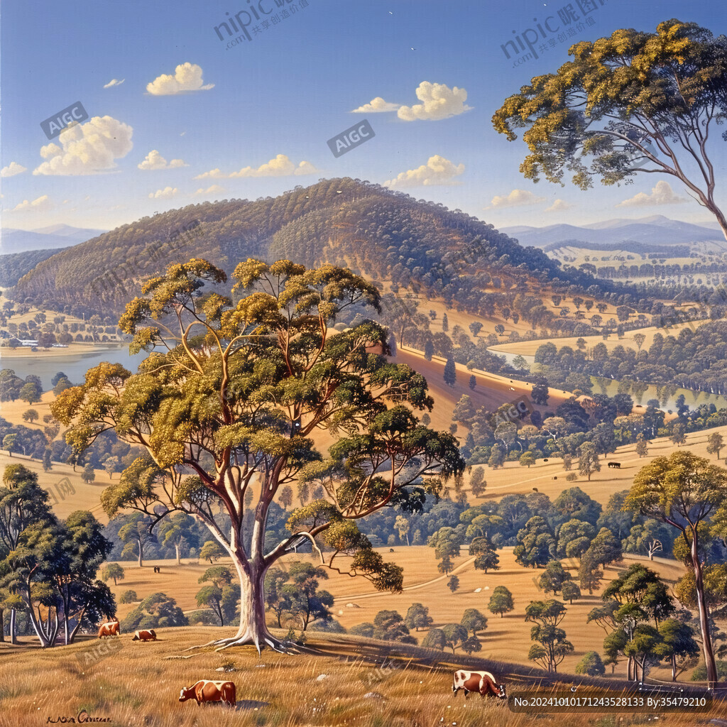 巨幅郊野风景