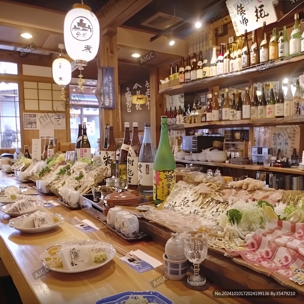 居酒屋内景