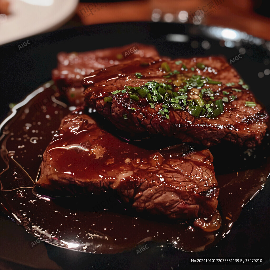 豉油低温慢煮牛肋肉