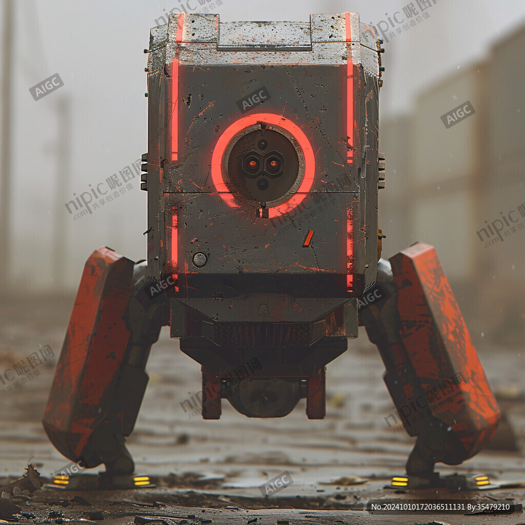 后现代机械科幻未来派