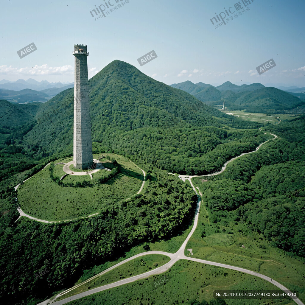 狐尾山气象塔