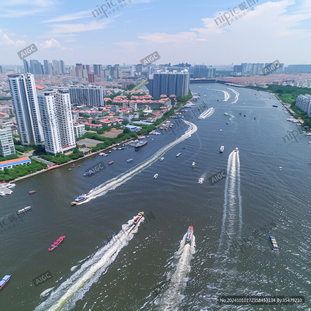 海上世界航拍