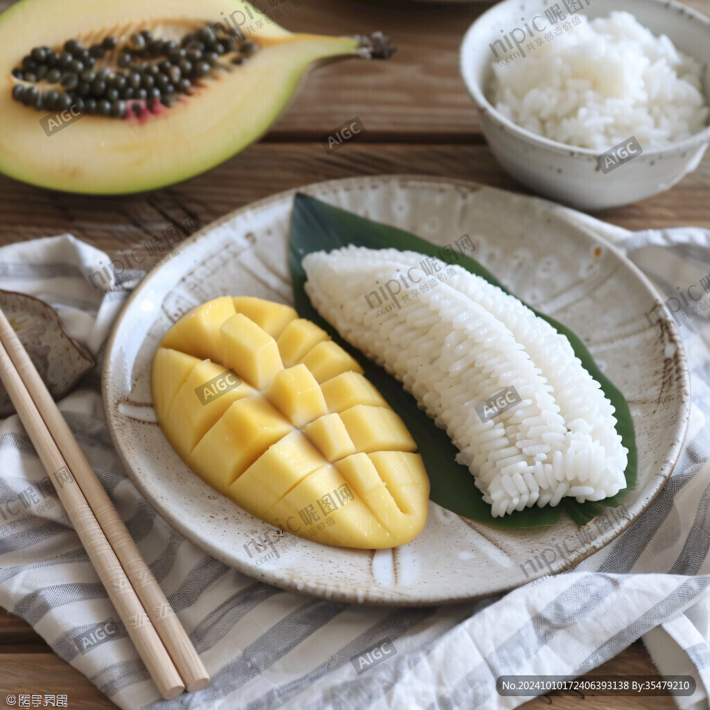 泰国芒果糯米饭