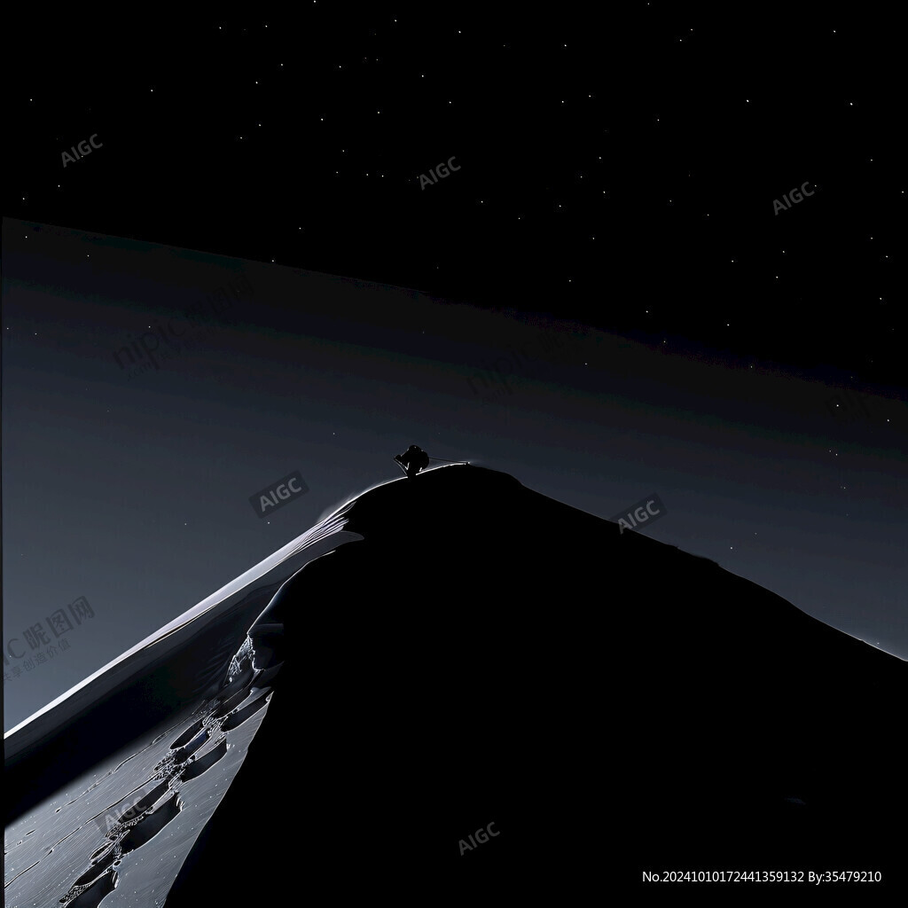 宇航员侧影