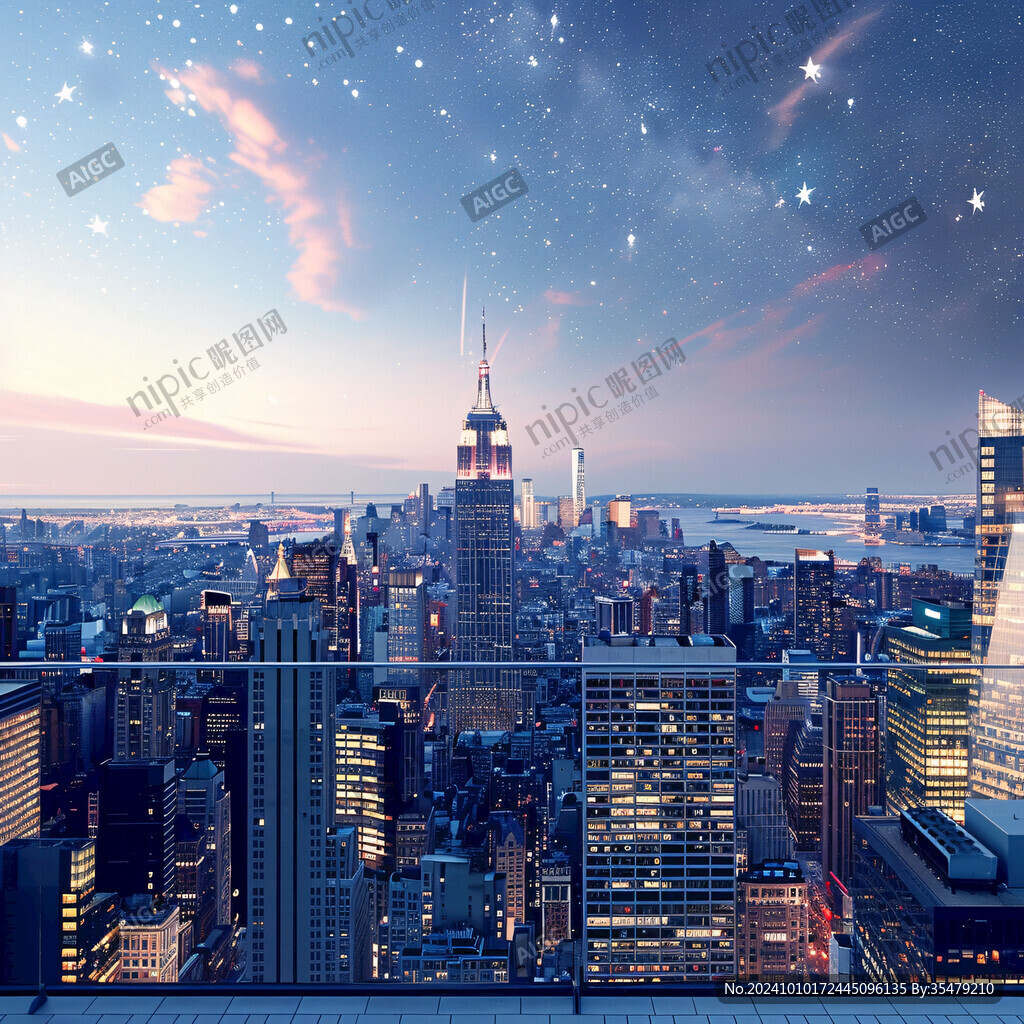 美国星空纽约印象