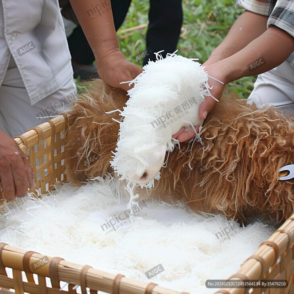 手工剥丝棉