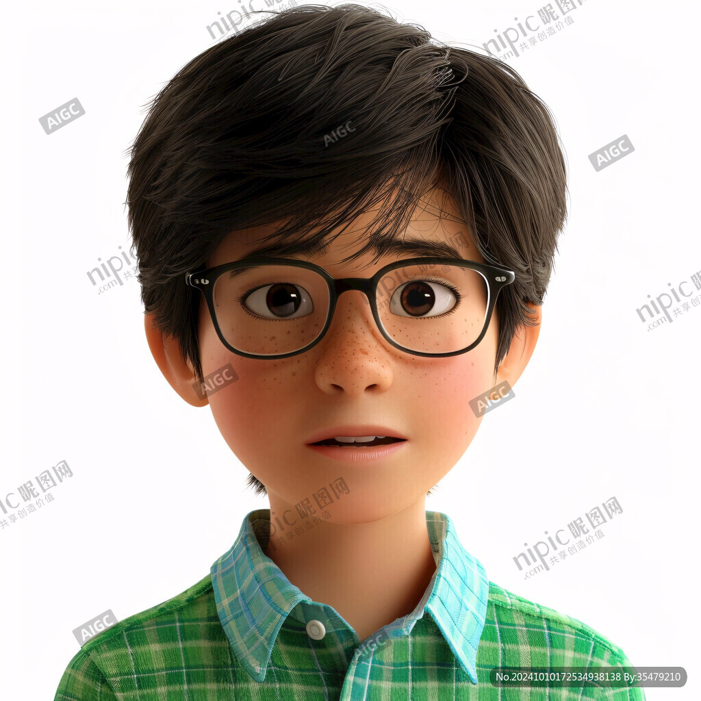 卡通写实漫画人物