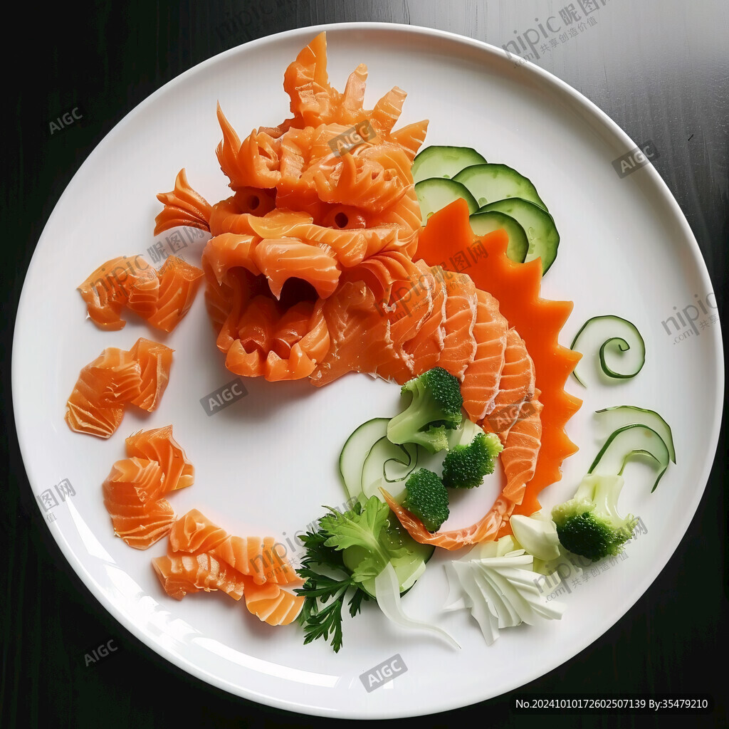 精美高清食品雕刻