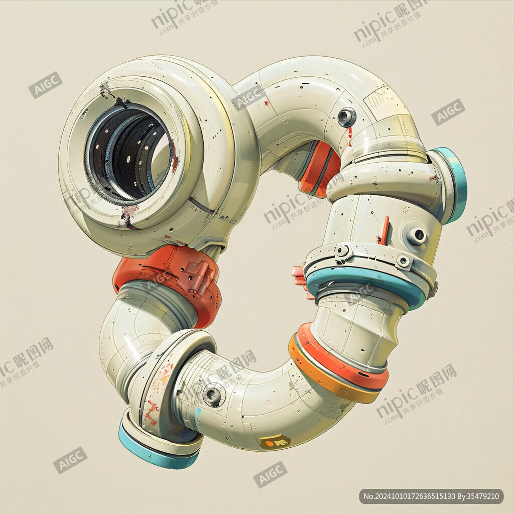 后现代机械科幻装饰品