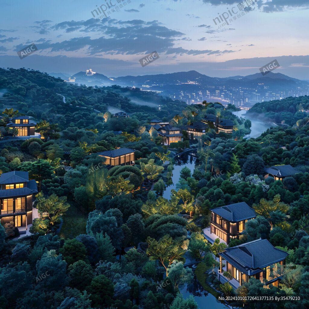 半山别墅旅游地产户外