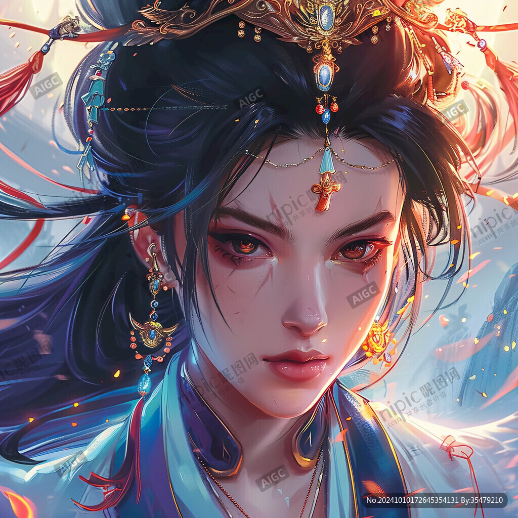 国风女性头像