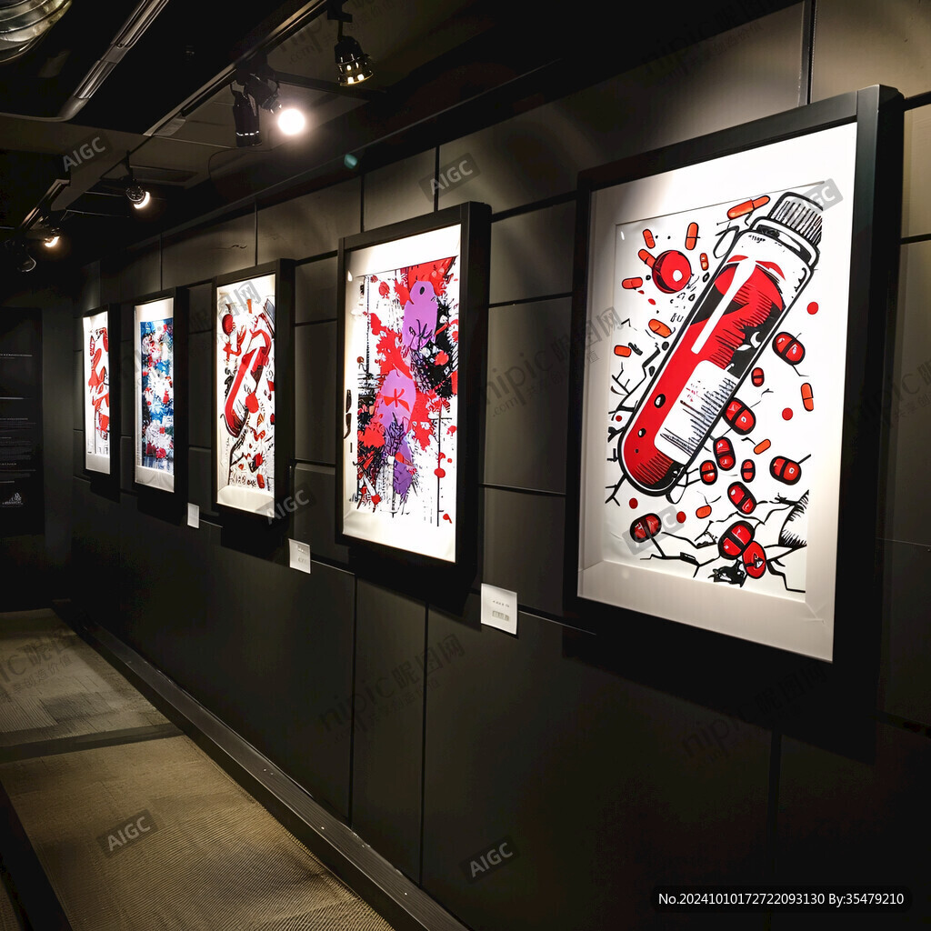 设计公司店铺装饰画