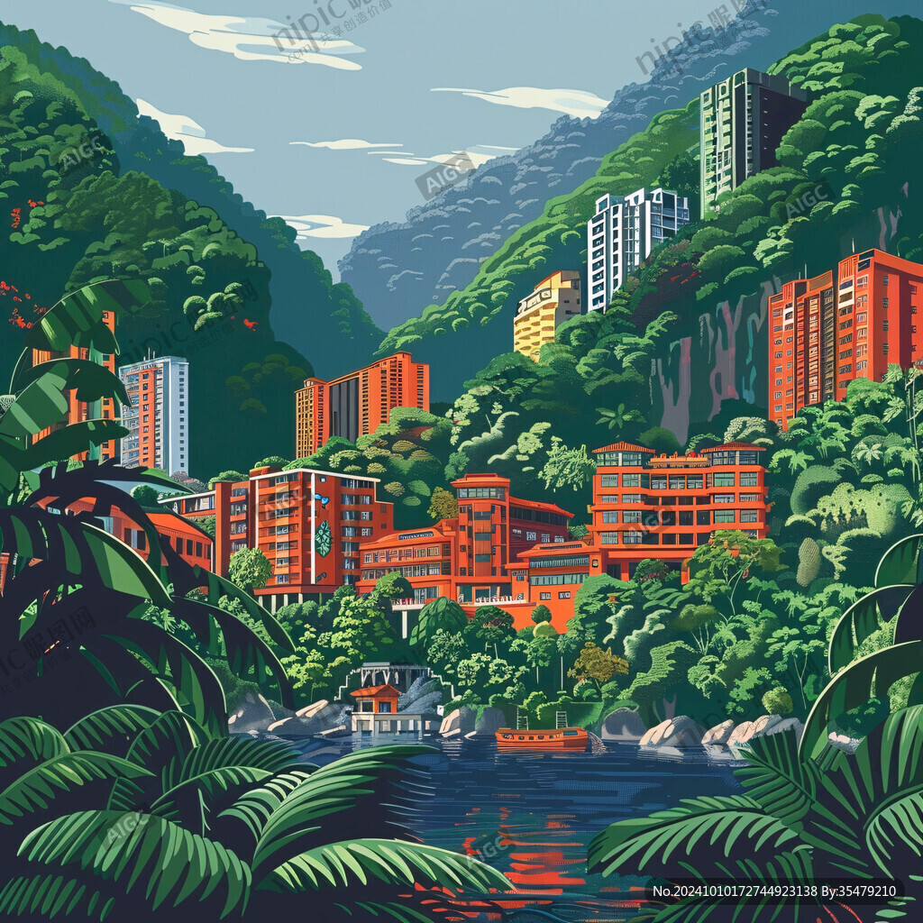 山地山沟城市