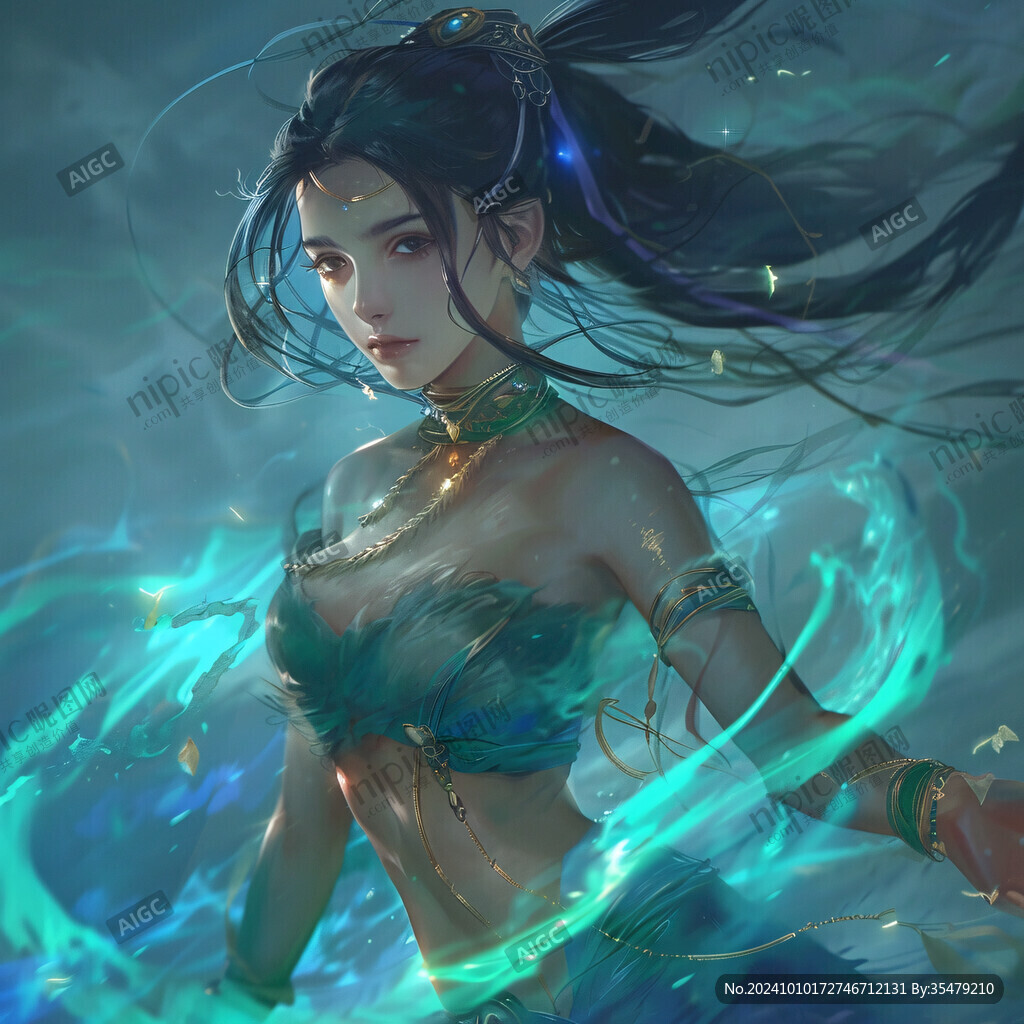 日韩厚涂插画