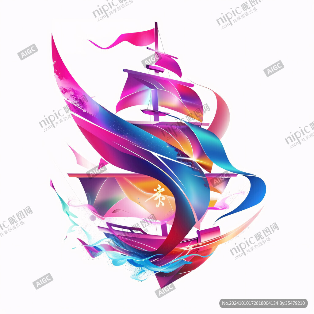 乘风破浪立体效果