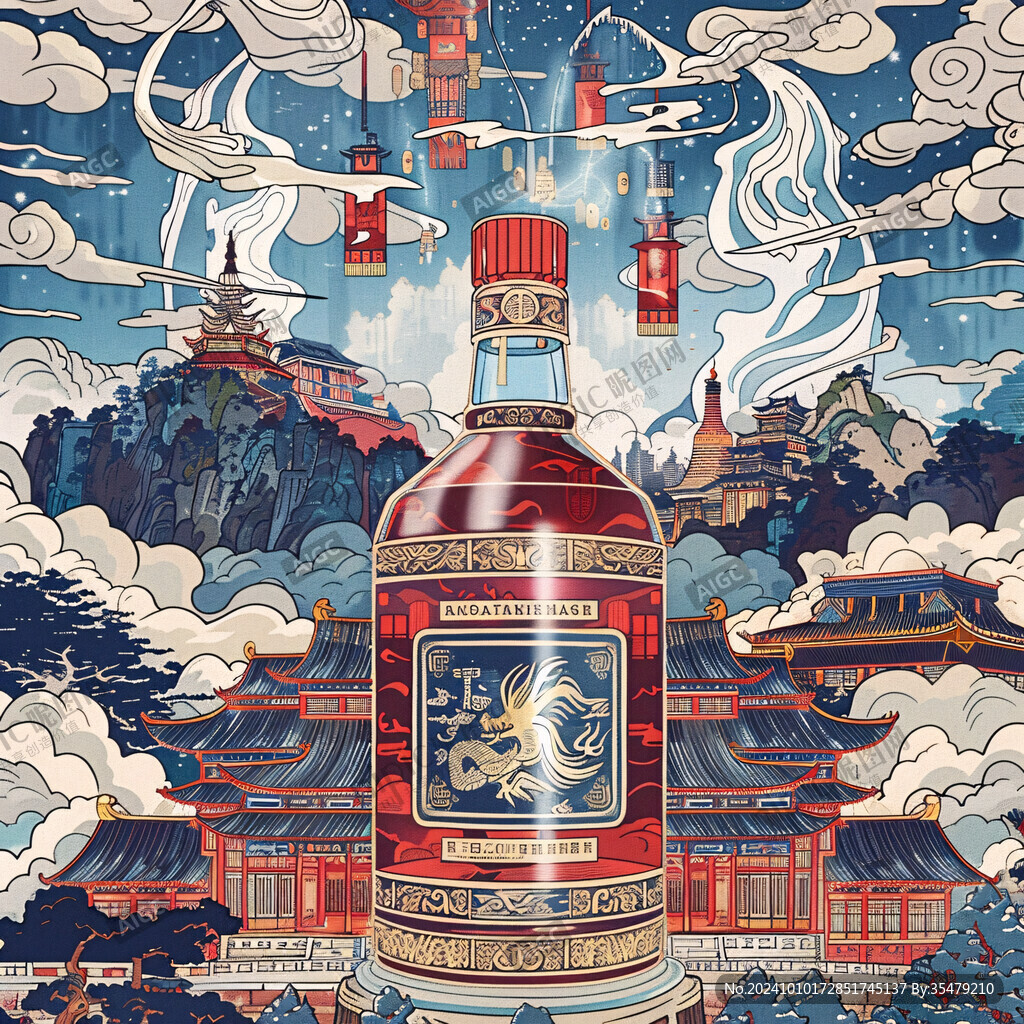 瓶子国潮