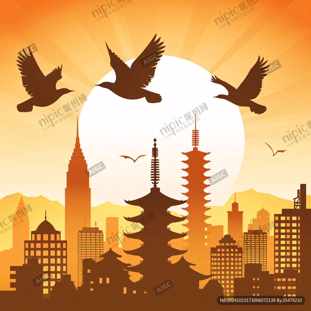 日本城市剪影
