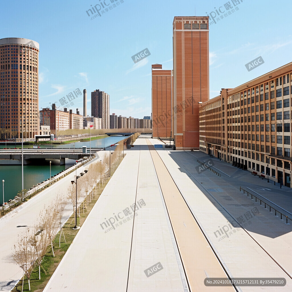 中北大学汾河景观