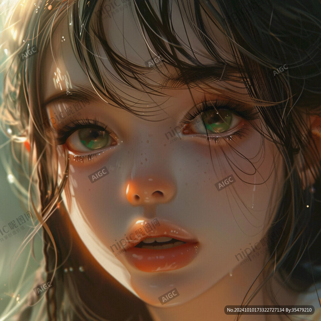 厚涂少女