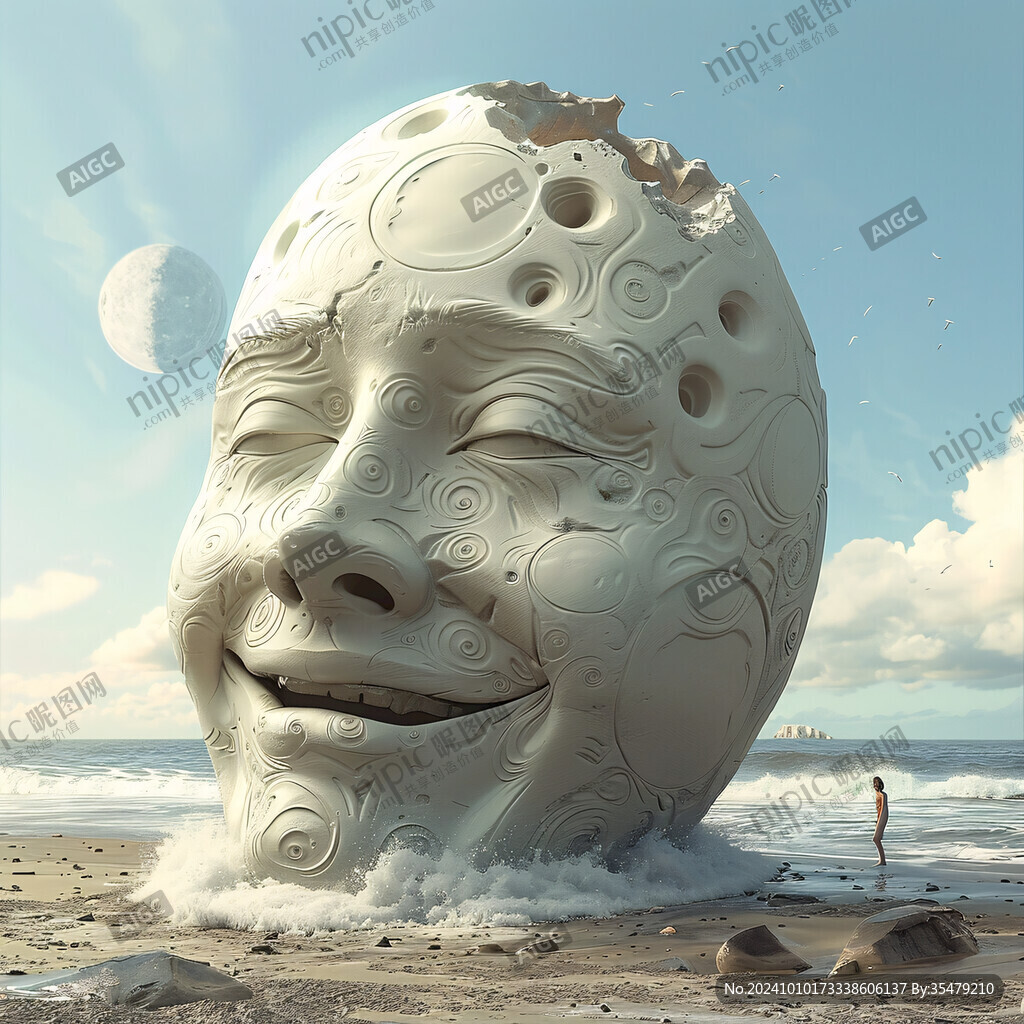 一个包子雕塑