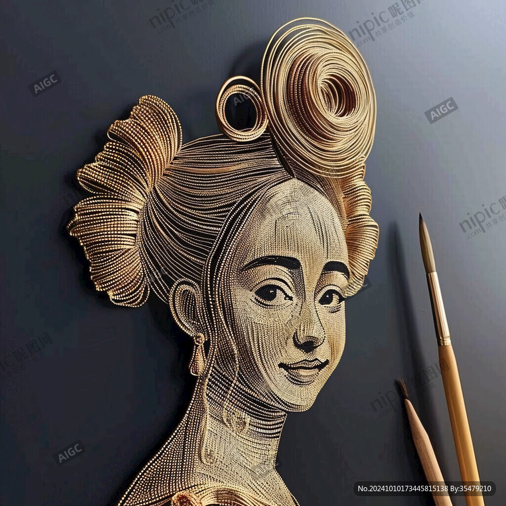 魅力金娃娃装饰画艺术