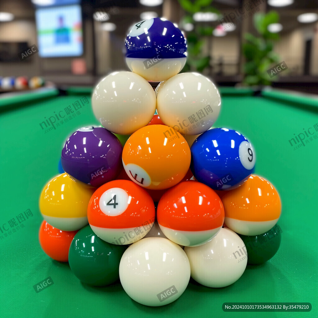 写实台球