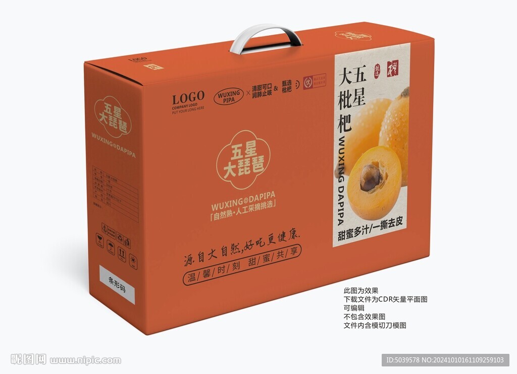 五星大琵琶包装