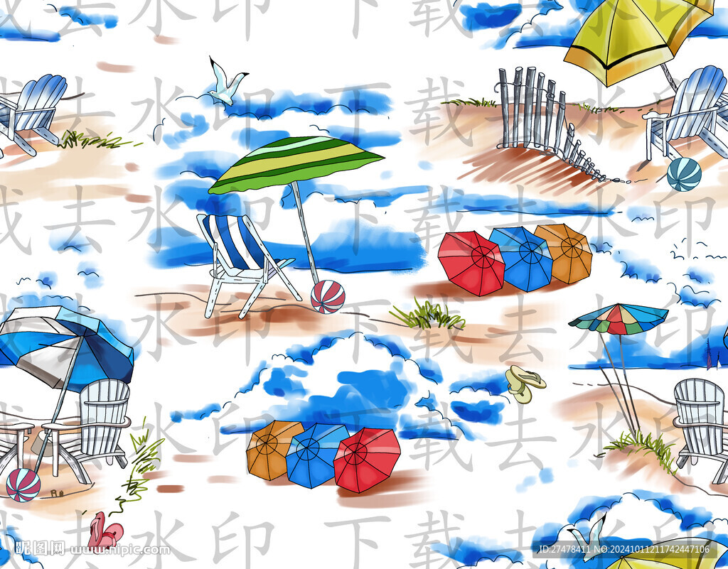 海滩