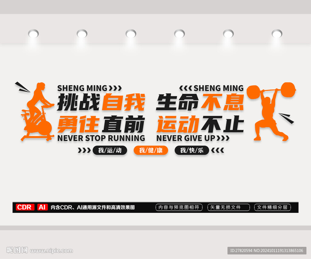 健身文化墙