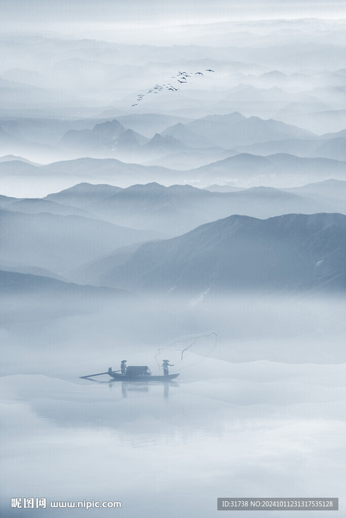 玄关山水画
