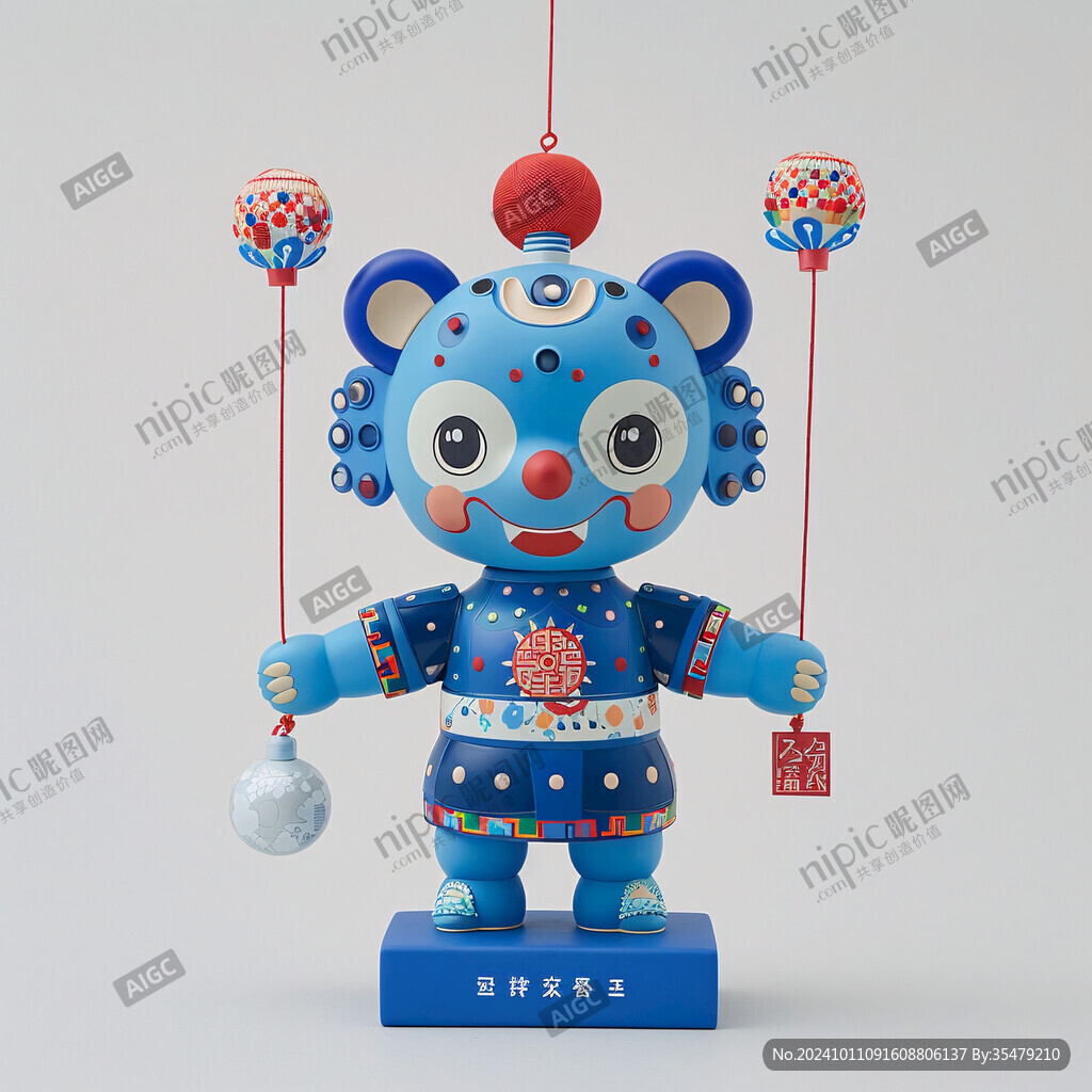 中国娃娃吉祥物