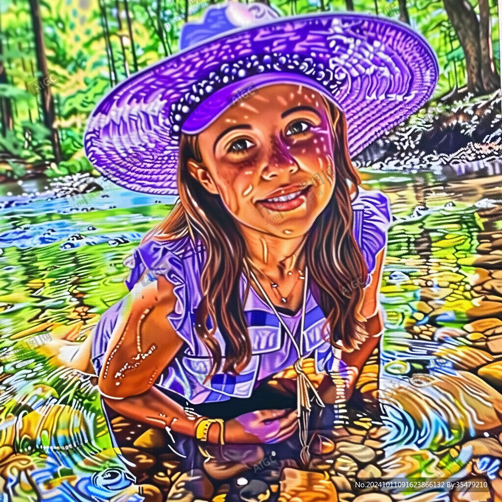 数码油画滤镜效果