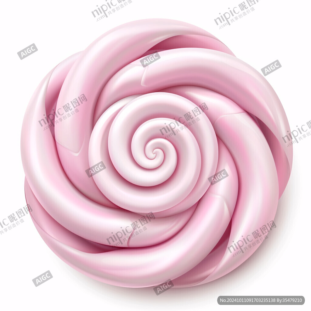 桃红色柔美曲线