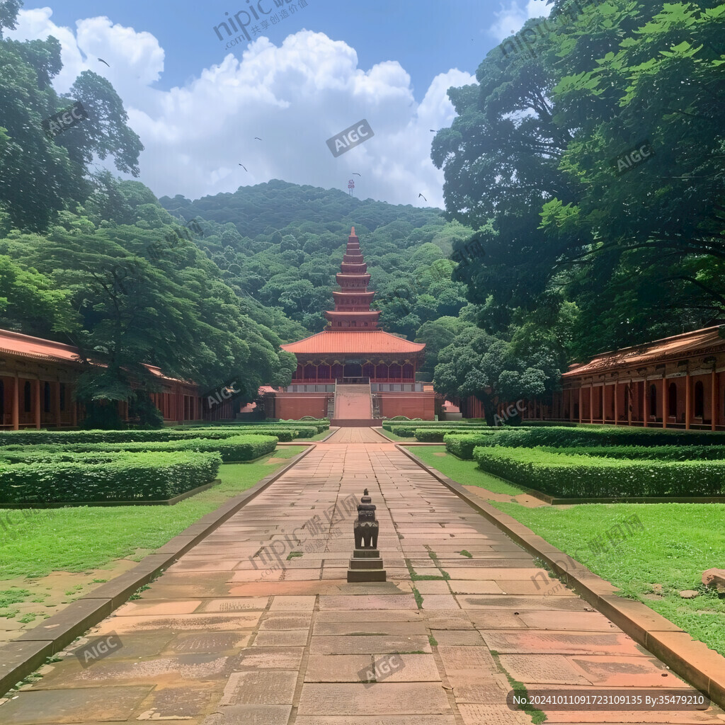明代皇家陵园建筑