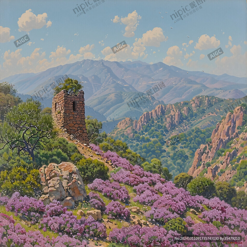 古长城装饰画