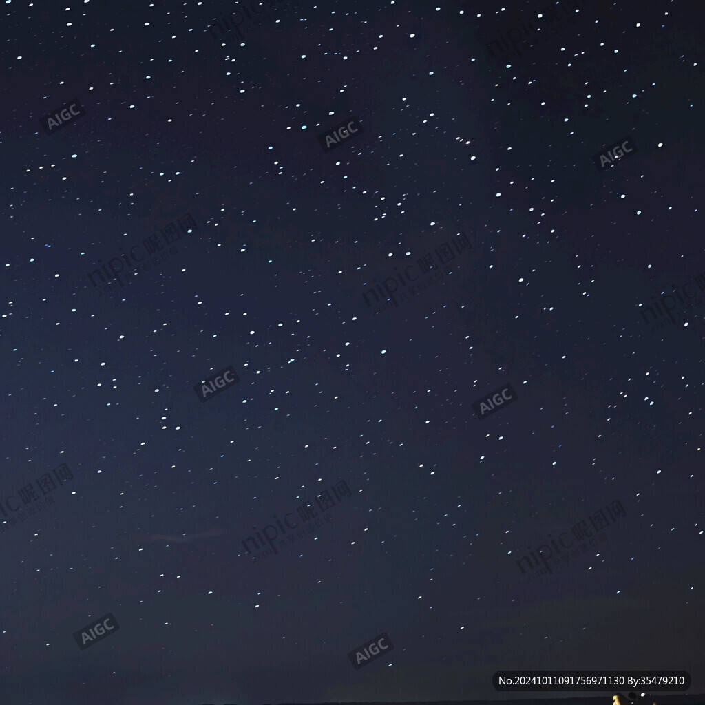 夜景星空宇宙星空满天