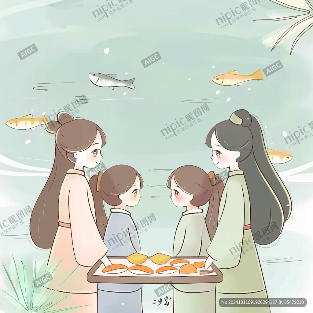寒食节插画