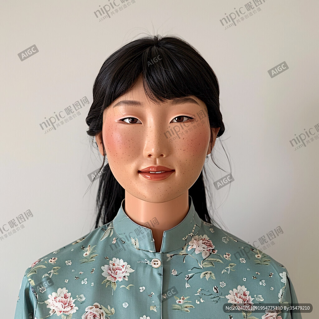 秦香莲子女蜡像