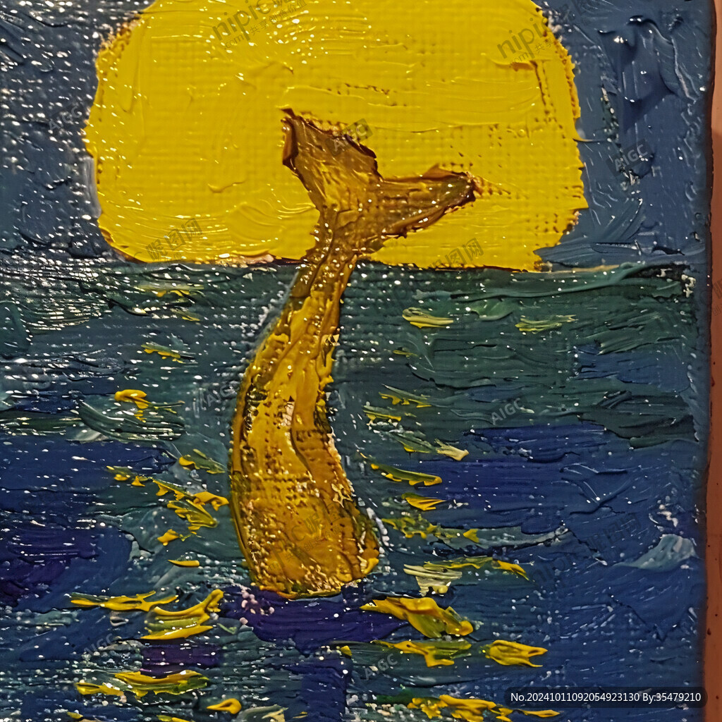 丙烯画人物