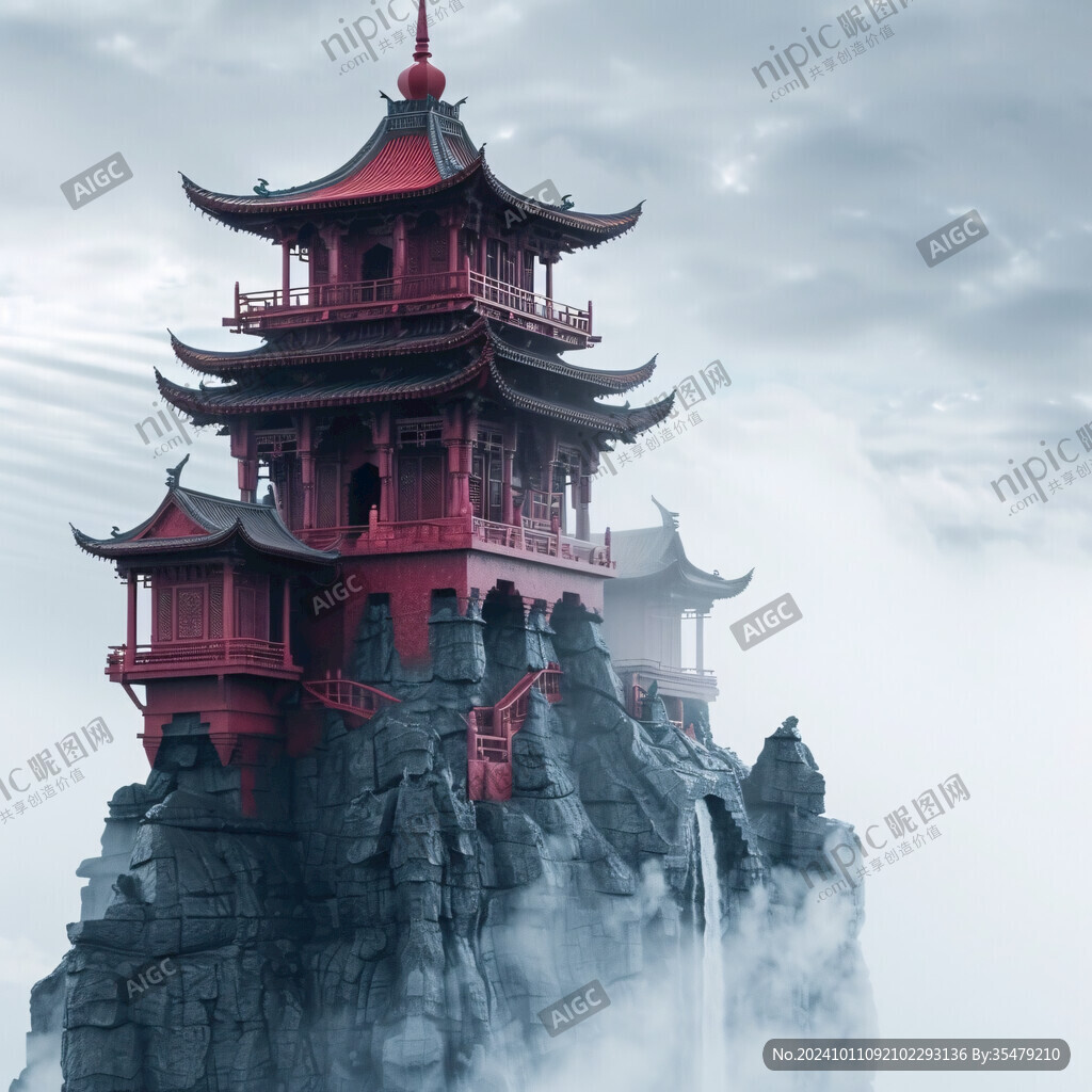 古代楼台亭阁