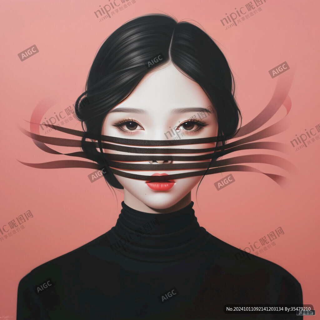 写实人物插画