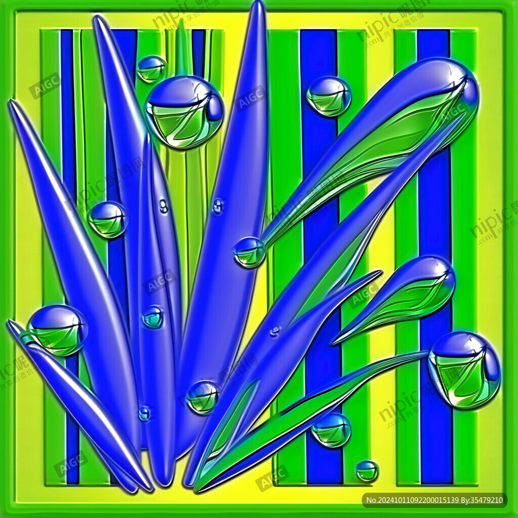水滴装饰画