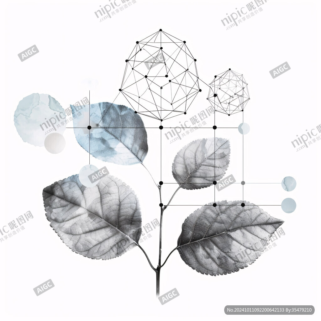 晶格化树叶