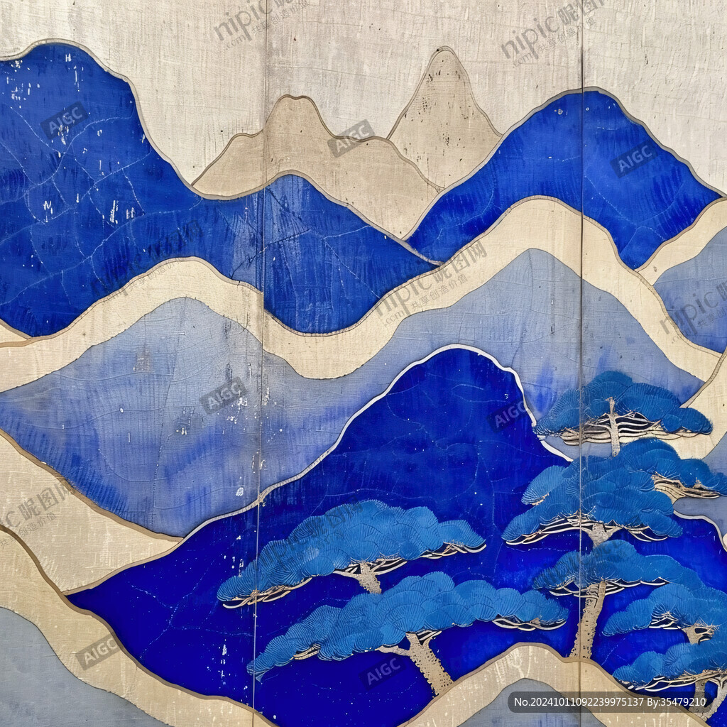 馓子壁画