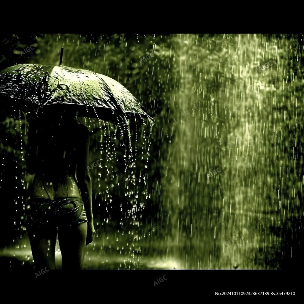 唯美雨中游