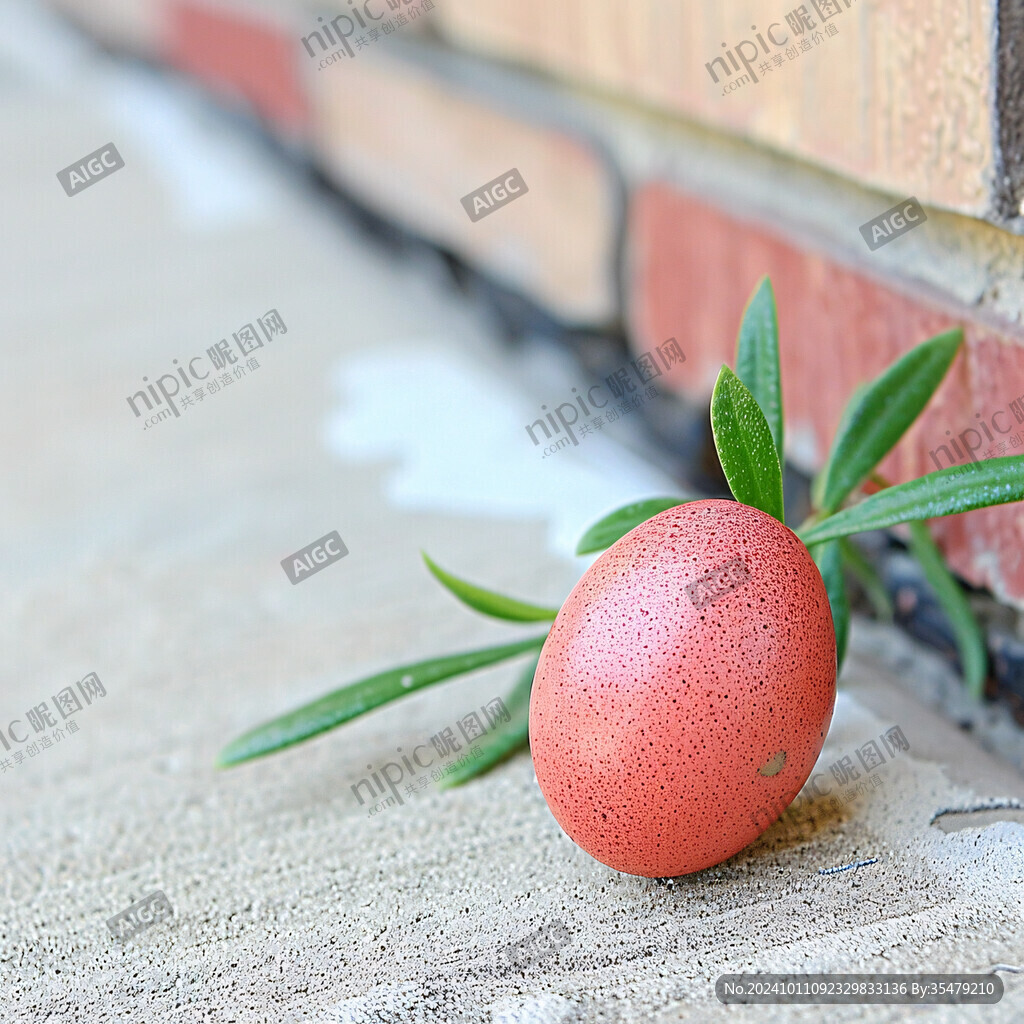 西红柿墙画