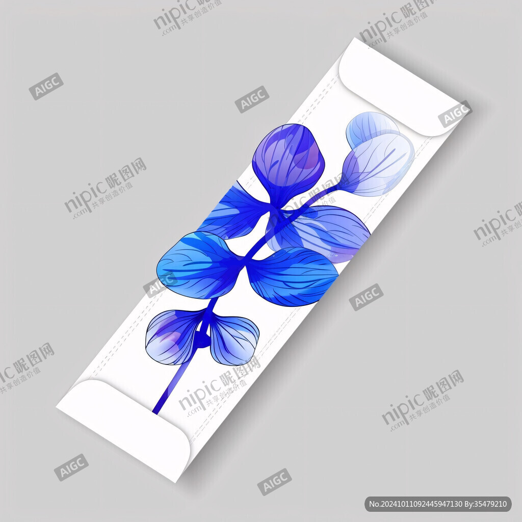 蓝蝴蝶花包装