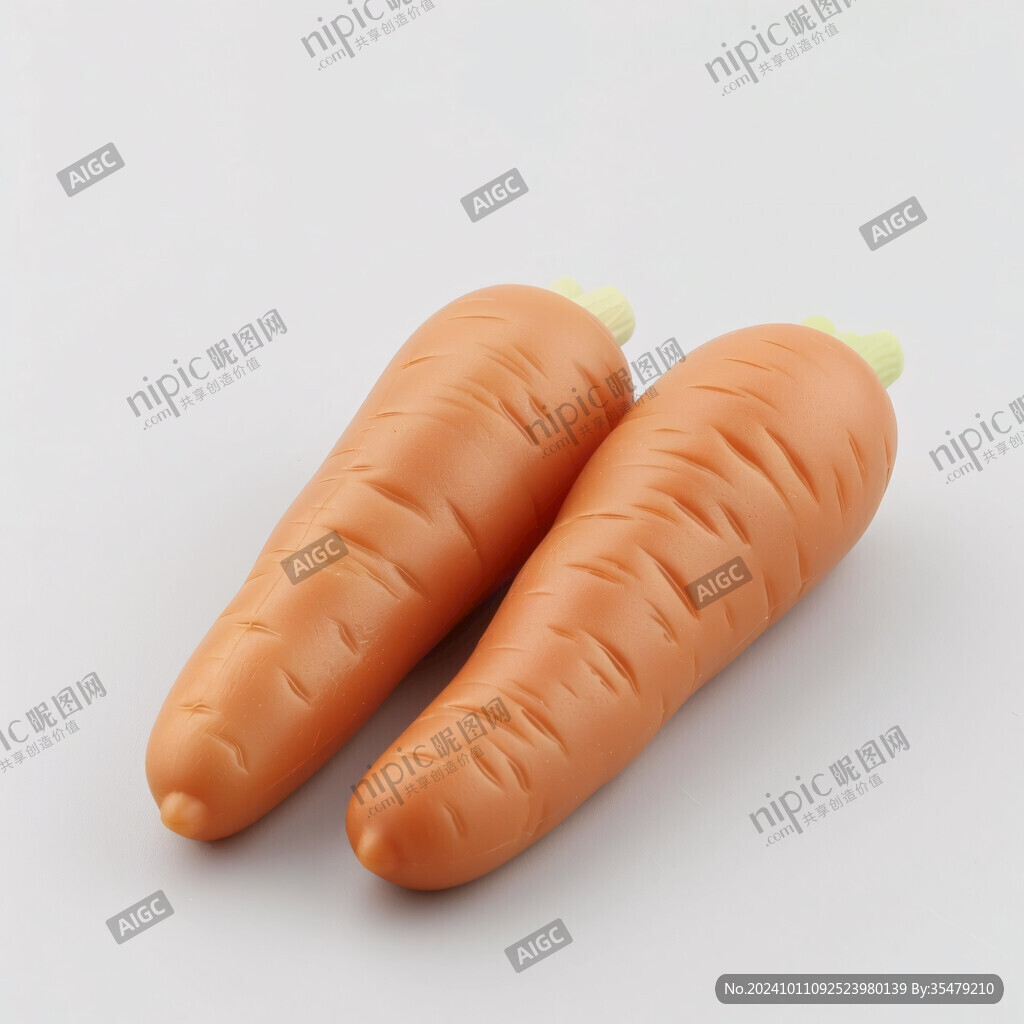 胡萝卜透明图